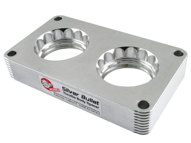 aFe — Silver Bullet Throttle Body Spacer Kit
Silver Bullet Throttle Body Spacer