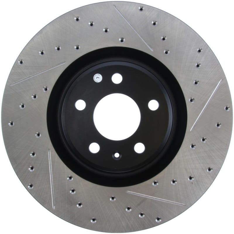 Stoptech — StopTech Sport Drilled & Slotted Brake Rotor; Front Left
StopTech Sport Drilled/Slotted Brake Rotor; Front Left
