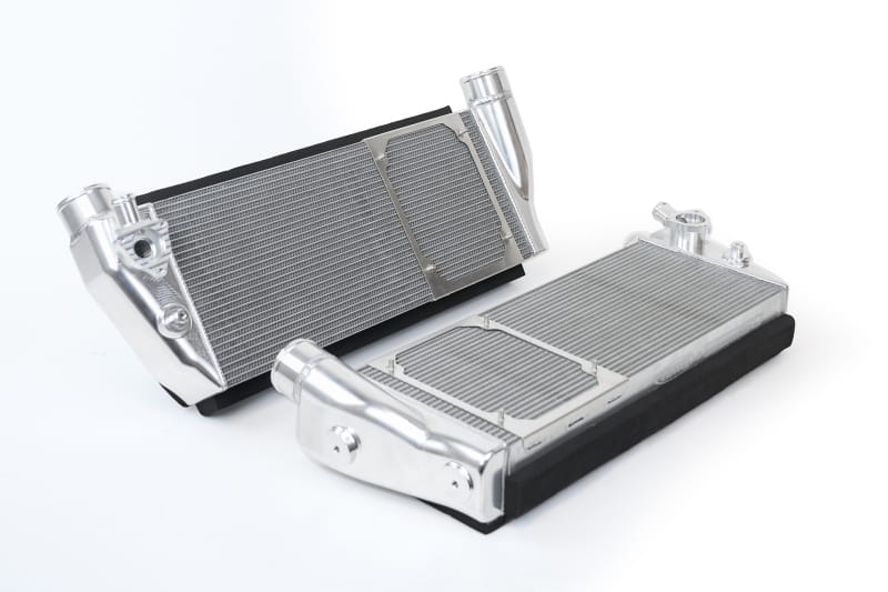 CSF — Ferrari 488 / Pista / F8 Twin Intercooler Set - Raw Billet