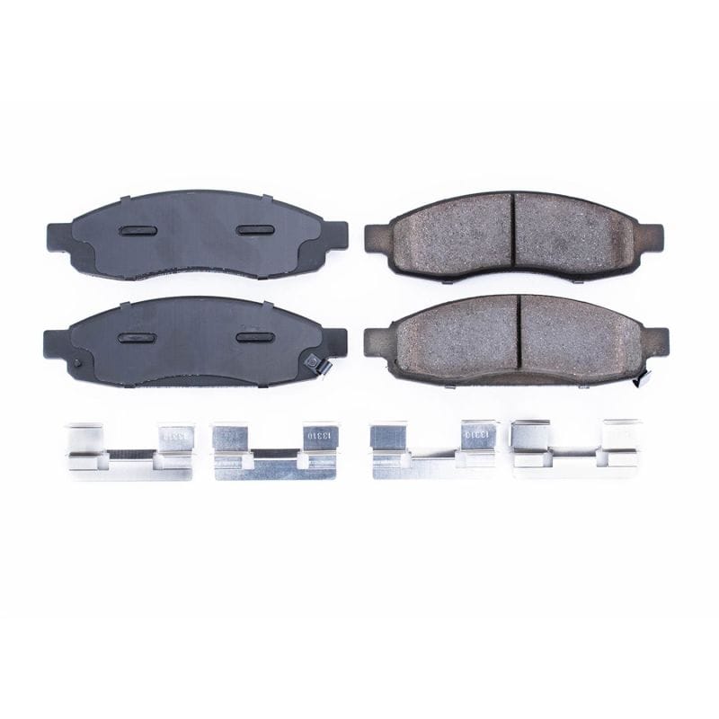 PowerStop — PowerStop - Z17 Low-Dust Ceramic Brake Pads with Hardware