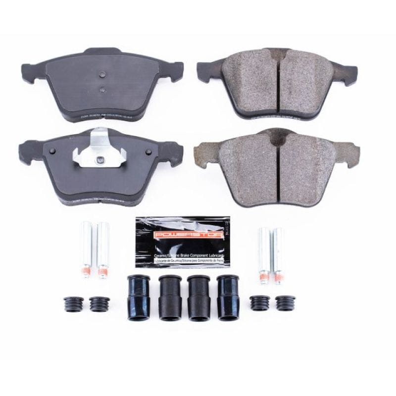 PowerStop — PowerStop - Z23 Daily Driver Carbon-Fiber Ceramic Brake Pads with Hardware Kit