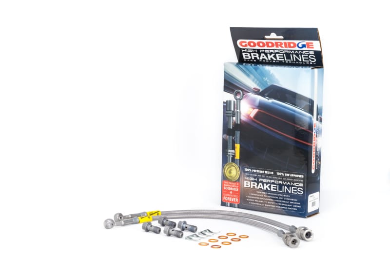 Goodridge — G-STOP SS Braided Brake Line Kit
