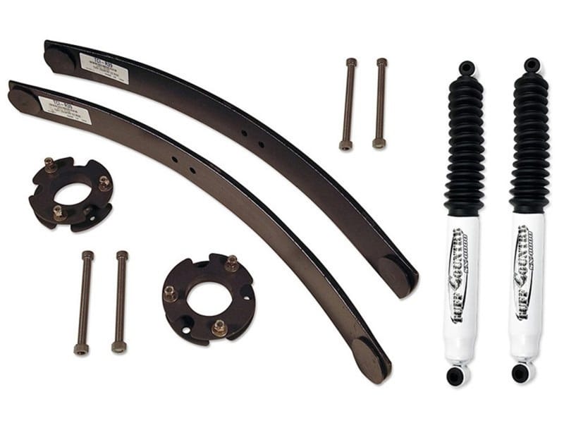 Tuff Country — 2009-2024 Ford F-150 4x4/2wd-2in. Lift Kit (w/Rear add-a-leafs) by (No Shocks)