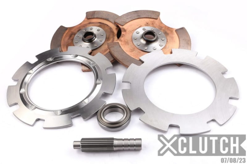 XCLUTCH — Clutch Kit Service Pack; 8" Twin Solid Ceramic Clutch Discs