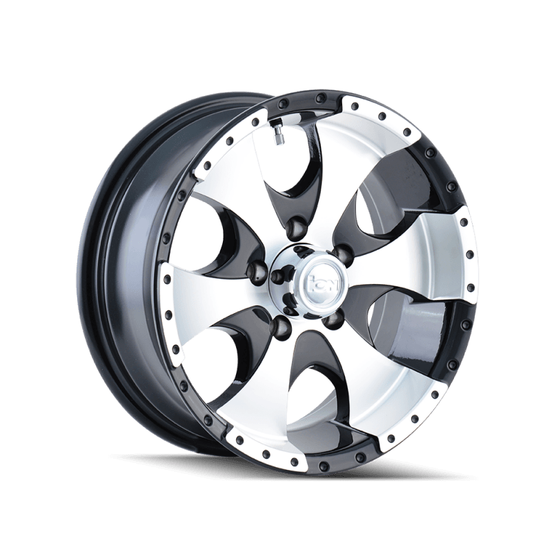 ION Wheels — 136 (136) GLOSS BLACK MACHINED
