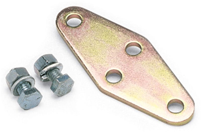 Edelbrock — Carburetor Throttle Cable Adapter Plate for Ford 429/460 in Gold Finish
Performer Series Throttle Cable Plate Kit