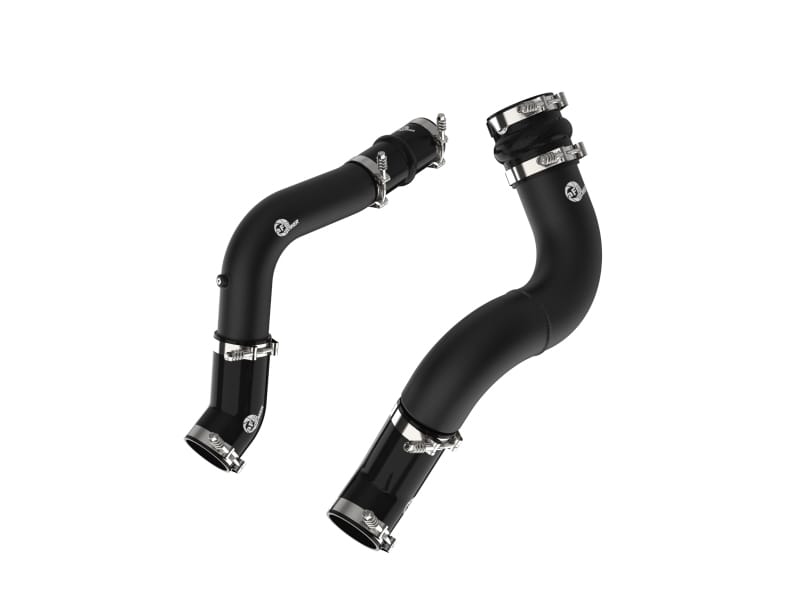 aFe — aFe BladeRunner Aluminum Hot and Cold Charge Pipe Kit Black RAM Diesel Trucks 19-23 L6-6.7L (td)
Charge Pipe Kit