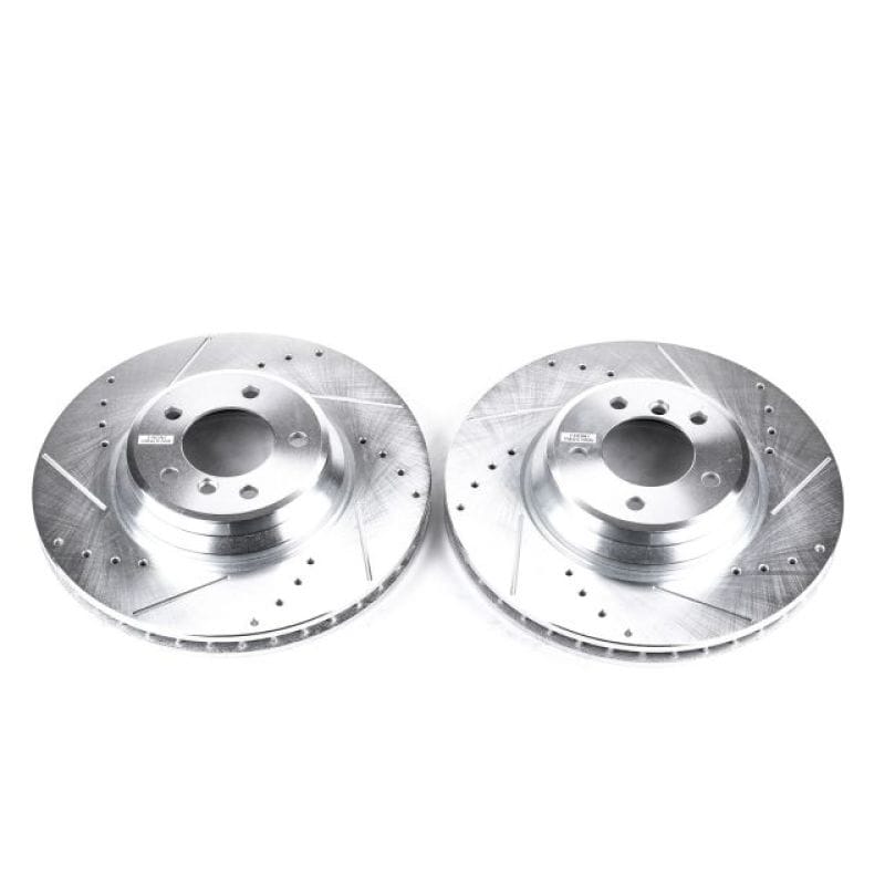 PowerStop — PowerStop Evolution Performance Drilled, Slotted & Plated Brake Rotor Pair