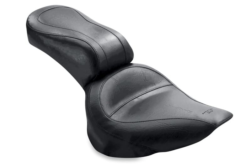 Mustang Motorcycle — Mustang 84-06 Harley Standard Rear Tire Standard Touring 1PC Seat - Black