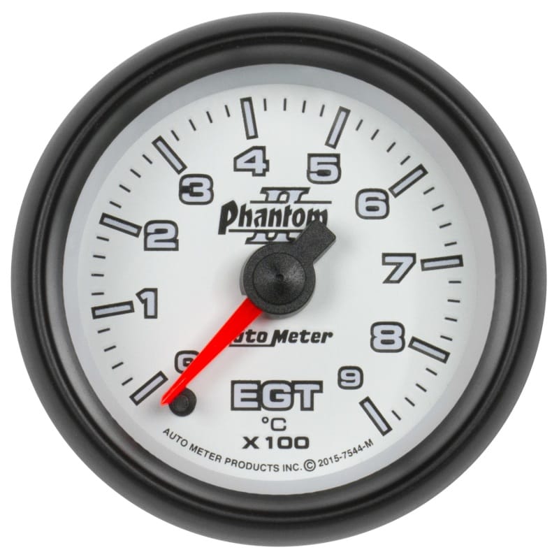 AutoMeter — GAUGE,PYROMETER (EGT),2 1/16",900 Degrees C,DIGITAL STEPPER MOTOR,PHANTOM II