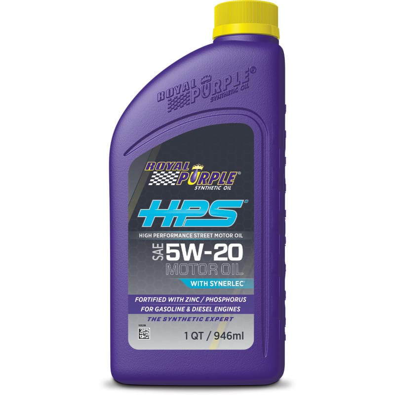 Royal Purple — Royal Purple HPS SAE 5W-20 High Performance Street Motor Oil