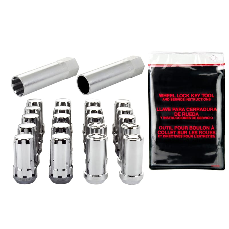 McGard — Tuner Style Cone Seat Wheel Installation Kit-Chrome