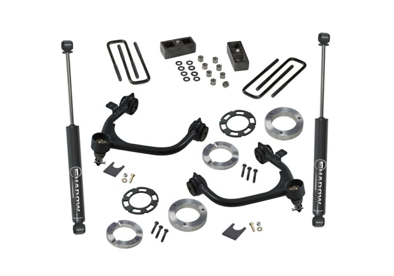 Superlift — 3" Lift Kit - 19 (New Body)-24 Silv/Sierra1500 2/4WD w/SLShk (exc Trailboss/AT4)
3in. Lift Kit-19 (New Body)-24 Silv/Sierra1500 2/4WD w/SLShk (exc Trailboss/AT4)