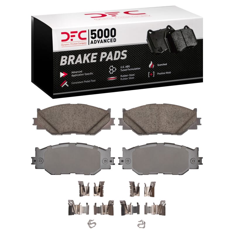 DFC — DFC 5000 Advanced Pads - Low-Metallic and Hardware Kit