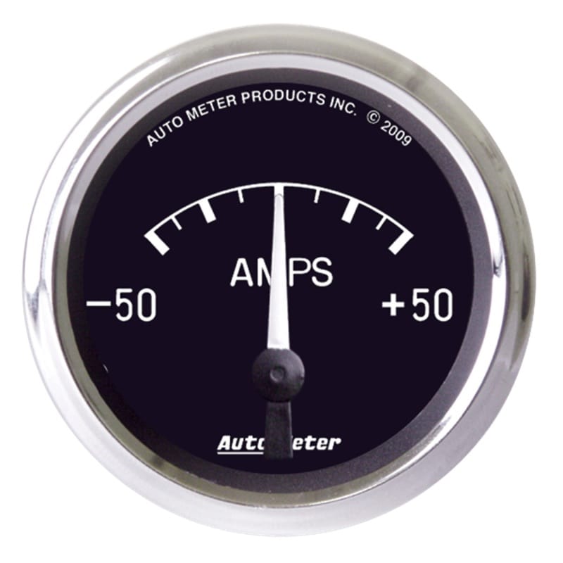 AutoMeter — GAUGE, AMMETER, 2 1/16" , 50A, ELECTRIC, COBRA