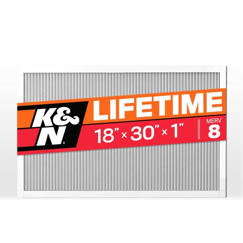 K&N Engineering — HVAC Filter; 18 x 30 x 1, MERV 8