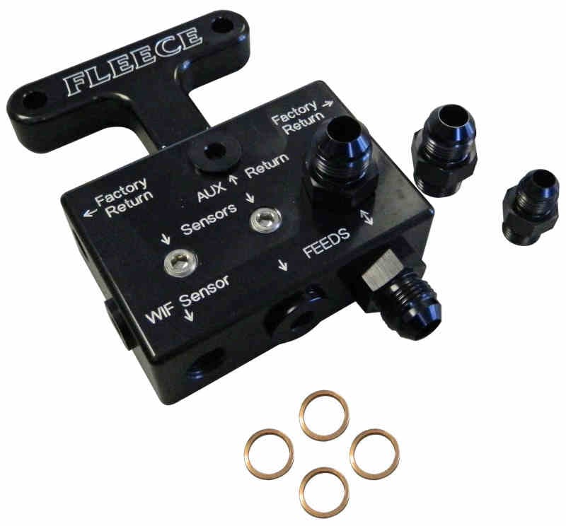 Fleece Performance — 2003-2007 - 3rd Gen Dodge/Cummins Fuel Distribution Block