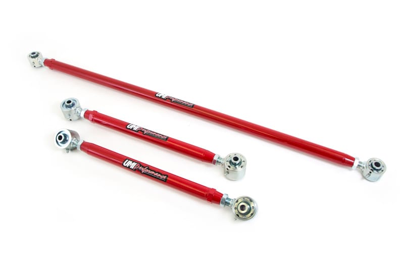 UMI Performance — 203538 - 1982-2002 F-Body Double Adjustable Lower Control Arm Panhard Bar Kit