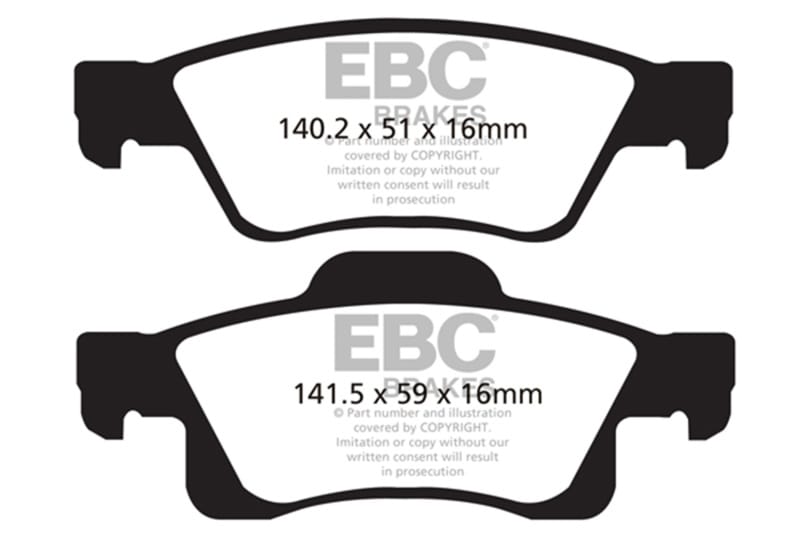 EBC — Yellowstuff Street And Track Brake Pads