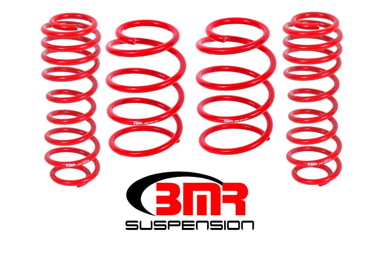 BMR Suspension — Lowering Springs, Set Of 4, 1.5" Drop