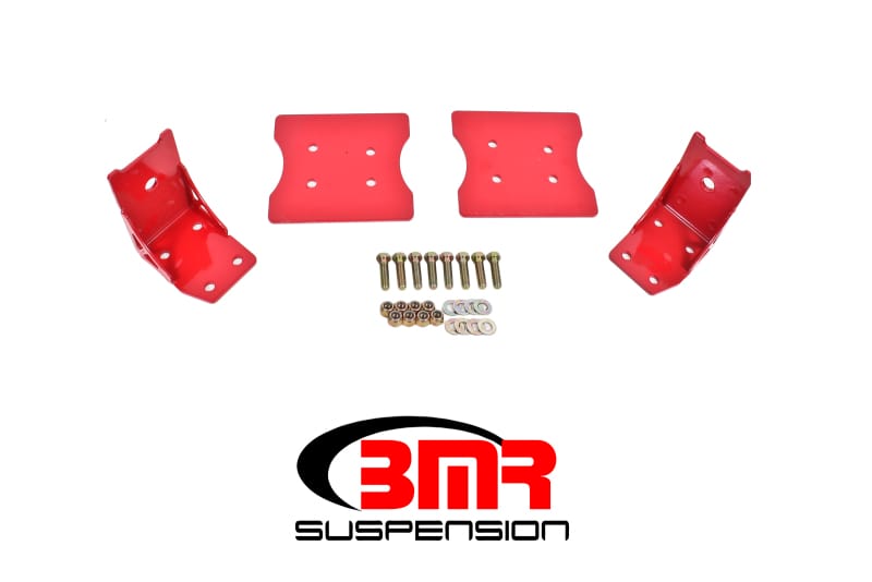 BMR Suspension — Torque Box Reinforcement Plate Kit, Plate Style, Lower Only
