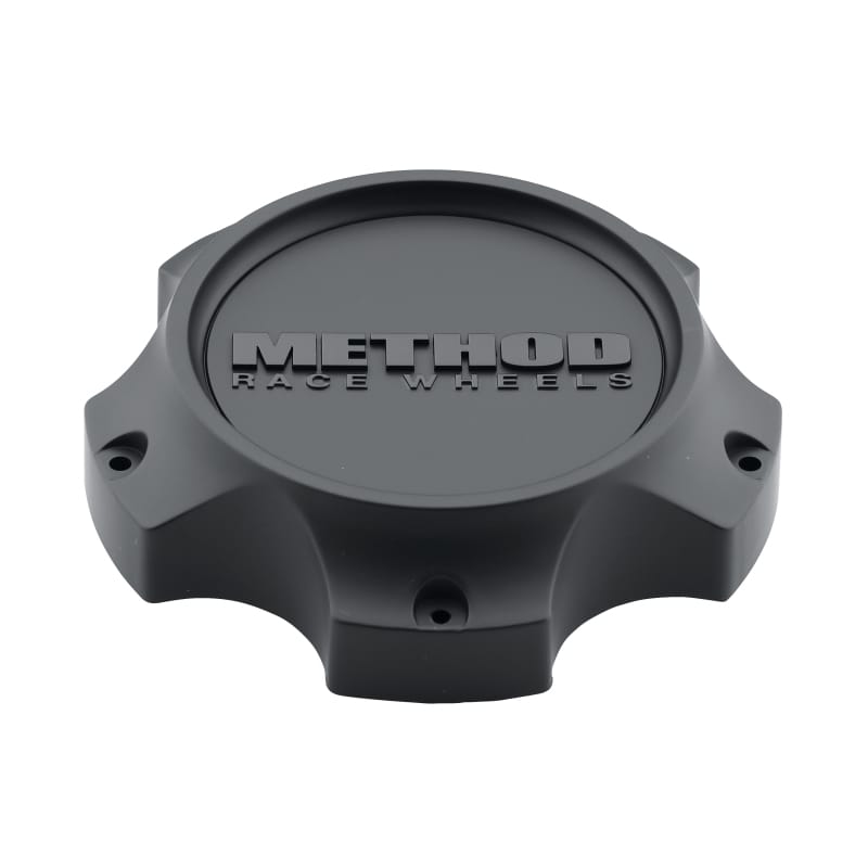 Method Wheels — Method Cap T079 - 114mm - Black - 1 Piece - Screw On