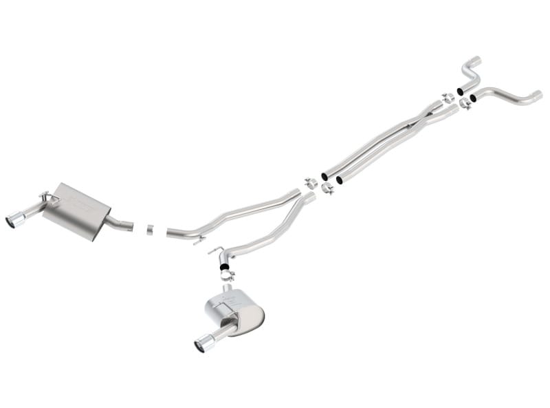 Borla — Cat-Back Exhaust System - S-Type
S-Type; Cat-Backâ„¢ System
