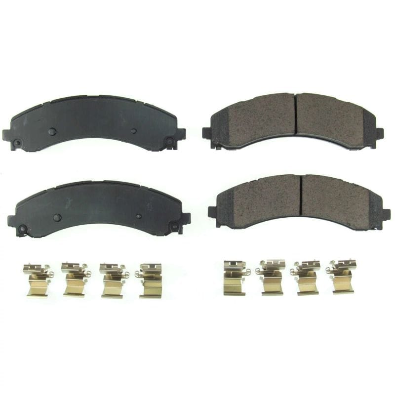 PowerStop — PowerStop - Z17 Low-Dust Ceramic Brake Pads with Hardware