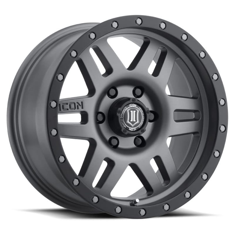 ICON — ICON ALLOYS SIX SPEED TITANIUM - 17 X 8.5 / 6 X 5.5 / 25MM / 5.75" BS