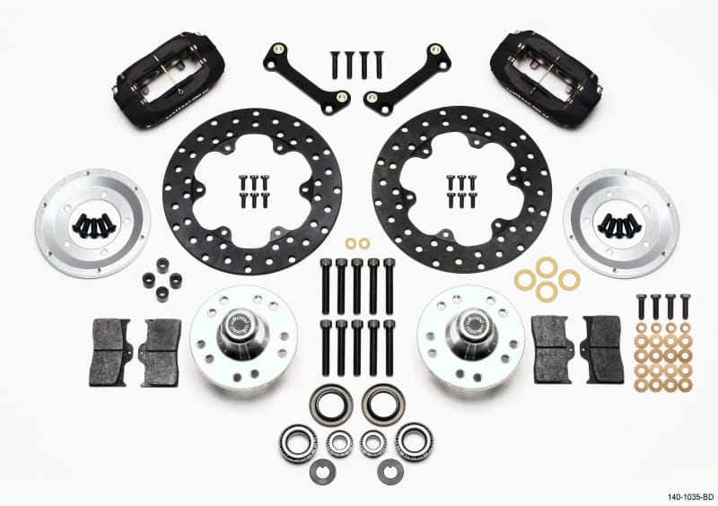 Wilwood — KIT,DRAG,FRONT,CAMARO 82-92,MD,DRILLED ANO
