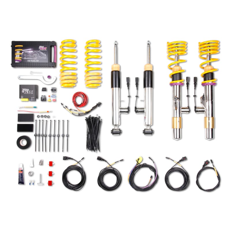 KW — Height Adjustable Coilovers with standalone ECU for Electronic Damper Control
KW DDC ECU COILOVER KIT - 39020013