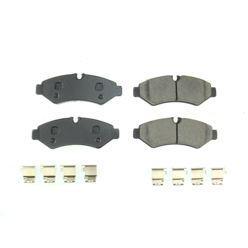 PowerStop — PowerStop - Z17 Low-Dust Ceramic Brake Pads with Hardware