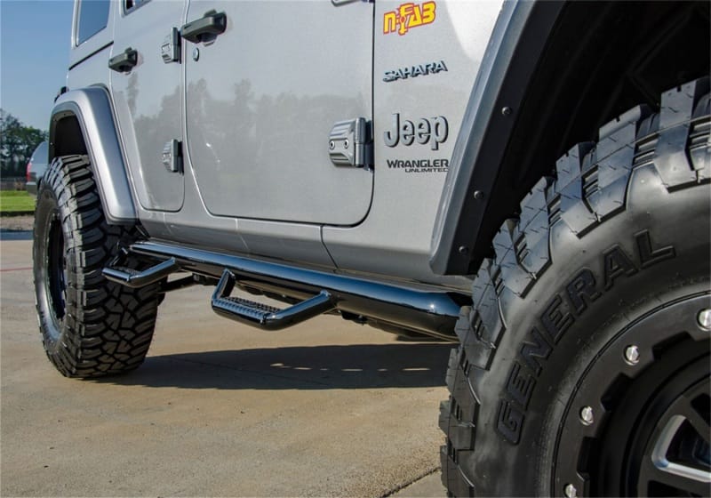 N-Fab — Nerf Step - W2W (2 Stps) - 18-26 Wrangler JL 4Dr - Gloss Blk
Nerf Step-W2W (2 Stps)-18-24 Wrangler JL 4Dr-Gloss Blk
