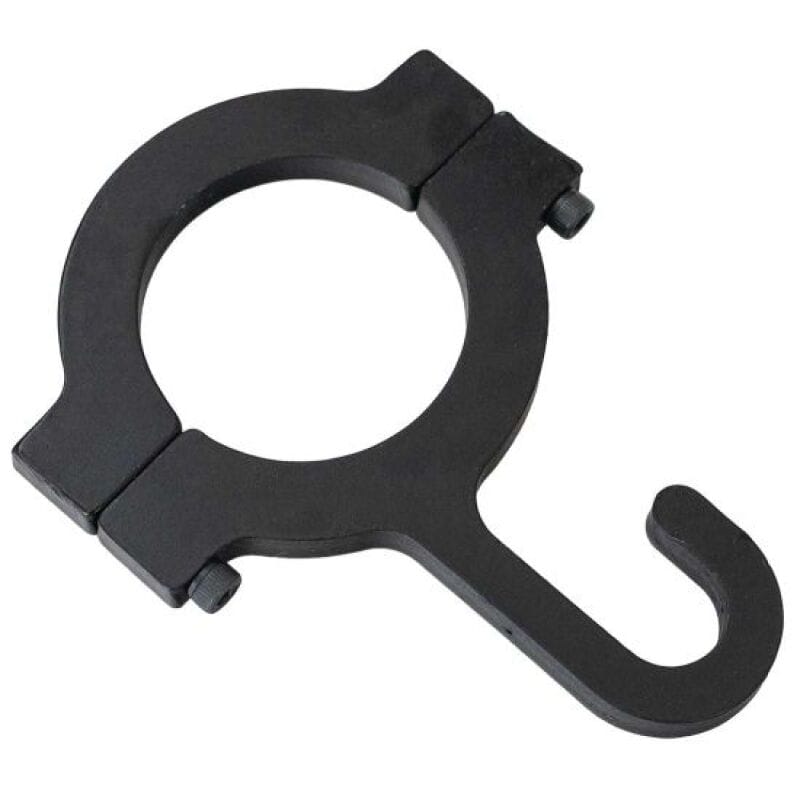 Moroso — Moroso 1.500in Bar Diameter Billet Aluminum Black Anodized Helmet Hook