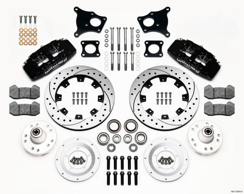 Wilwood — KIT,FRONT,DP6,AMC,69-76,W/DISC,12.19 ROTOR,DRILLED