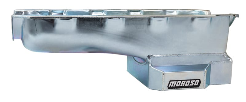 Moroso — Moroso Chevrolet Big Block Mark IV Kicked Out Wet Sump 6qt 8in Steel Oil Pan