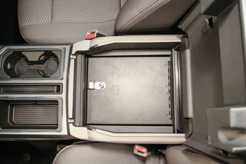 Tuffy Products — Tuffy Console Safe W/ Key Lock For Ford Fseries Flow Thru Console
Console Safe