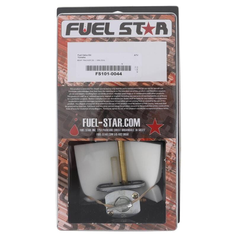 All Balls Racing — All Balls Racing 99-04 YFM 250 X Beartracker 2x4 Fuel Valve Kit