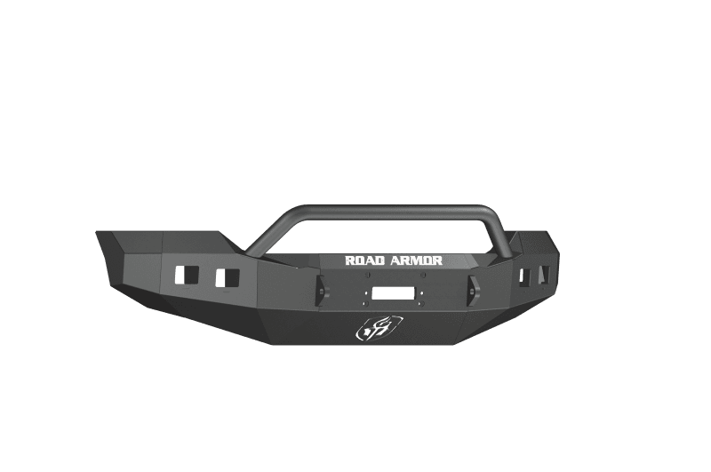 Road Armor — Road Armor 11-16 Ford F-250 Stealth Front Winch Bumper w/Pre-Runner Guard - Tex Blk
