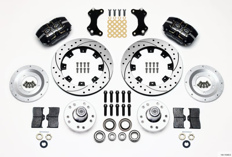 Wilwood — KIT,FRONT,WWE PRO SPINDLE,DP-DB,12.19 ROTOR,DRILLED
