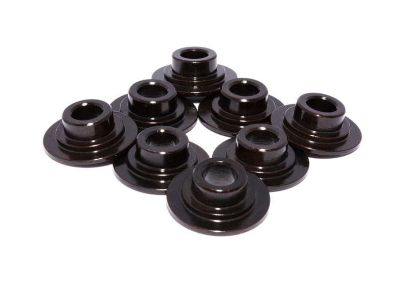 COMP Cams — 7 Steel Retainer Set of 8 for SBC, Chevrolet/Buick V6 w/ 1.250" OD Spring