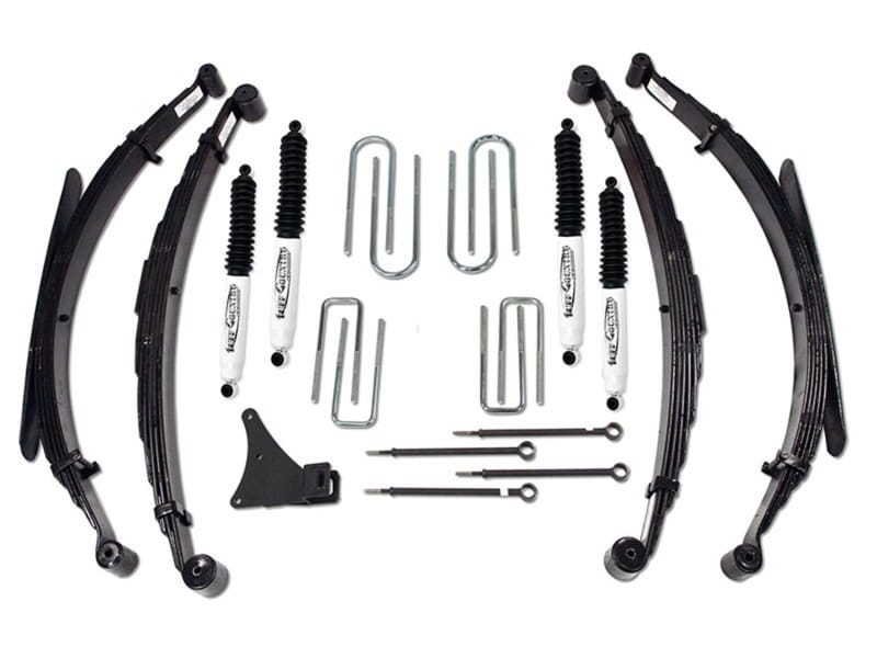 Tuff Country — 1986-1997 Ford F-350 4x4 Standard/Crewcab-4in. Lift Kit with Rear Leaf Springs b