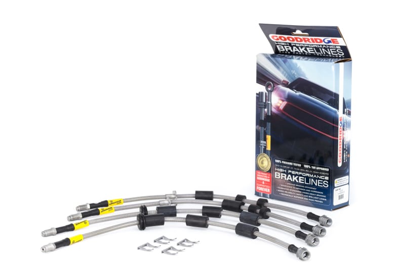 Goodridge — G-STOP SS Braided Brake Line Kit