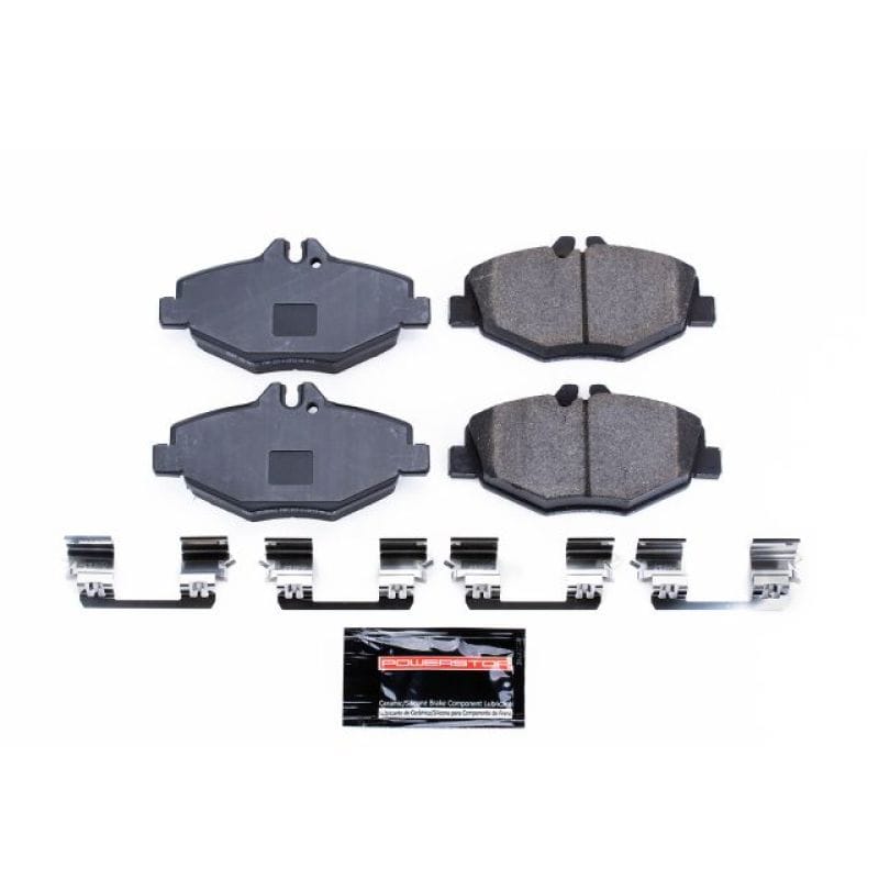 PowerStop — PowerStop - Z23 Daily Driver Carbon-Fiber Ceramic Brake Pads with Hardware Kit
