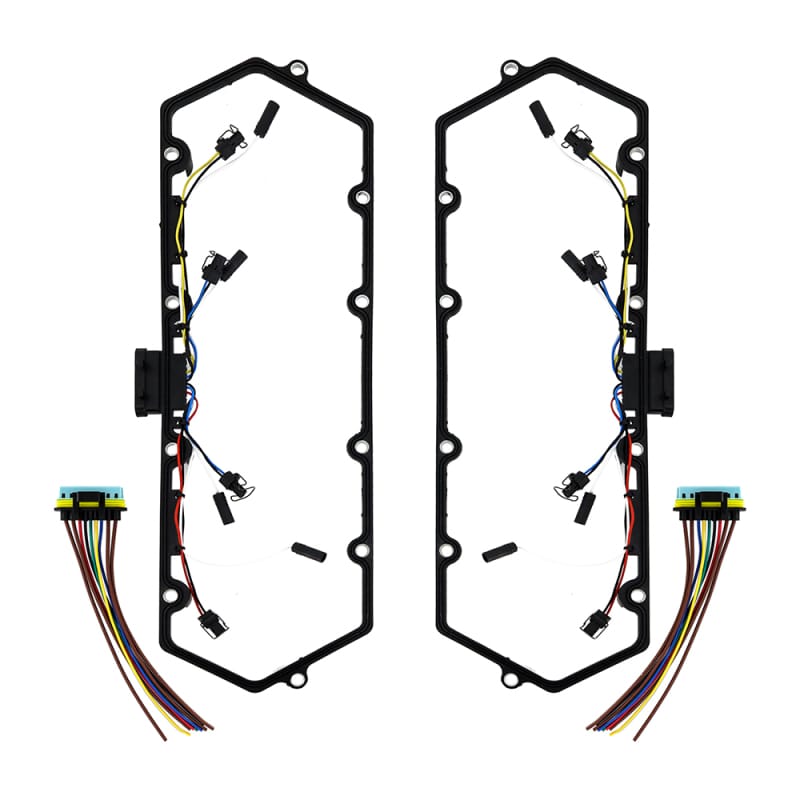 Mishimoto — Glow Plug Harness & Valve Cover Gasket Set, fits Ford Powerstroke 7.3L 1999-2003
