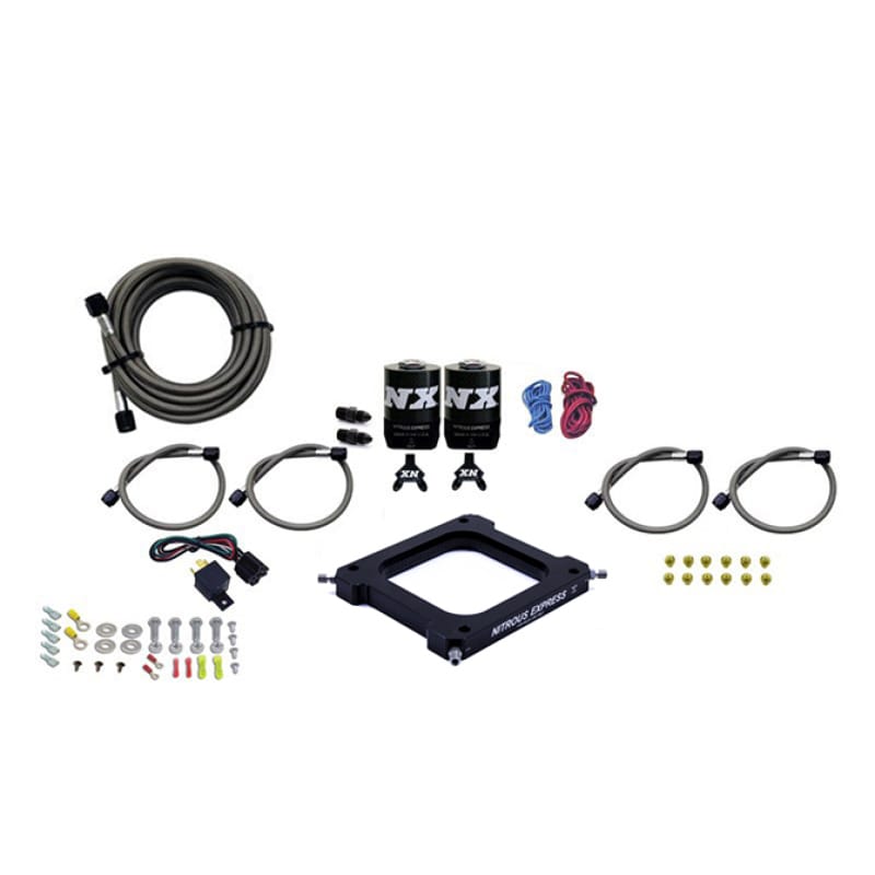 Nitrous Express — Nitrous Express 4500 Assassin Plate System Pro Power Alcohol 100-500HP (w/o Bottle)
Injection System Kit