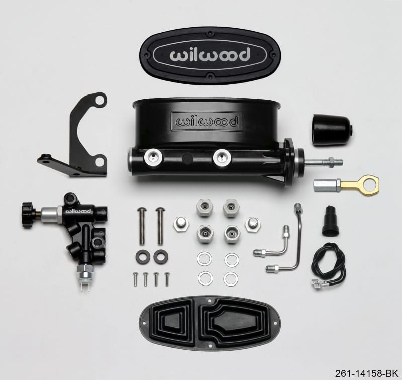 Wilwood — KIT,M/C,TANDEM,15/16,MUSTANG,W/P-VALVE BLACK