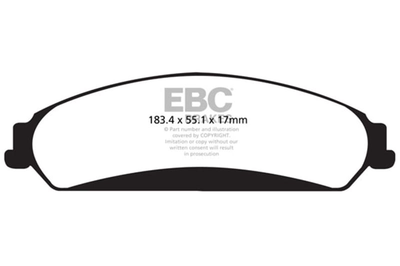 EBC — Redstuff Ceramic Low Dust Brake Pads