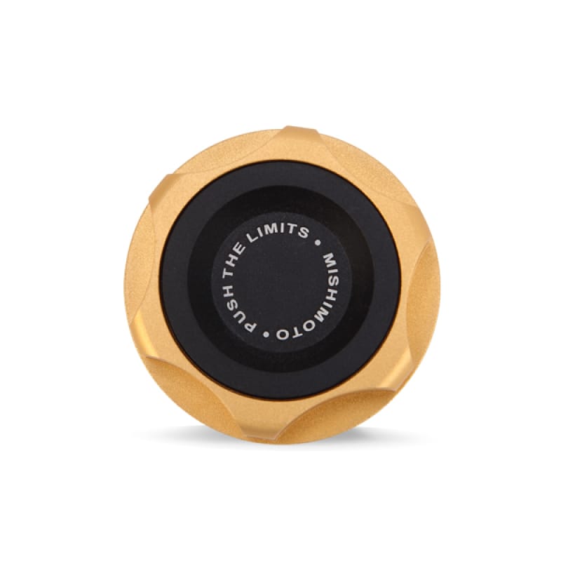 Mishimoto — Oil Filler Cap, Limited Edition Gold, fits Subaru
Limited Edition Subaru Oil Filler Cap, Gold