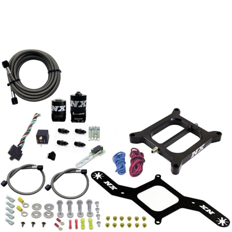 Nitrous Express — 4150 RNC Conventional Plate System w/ .375" Solenoid No Bottle
Nitrous Oxide Injection System Kit